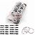 KIT 350 ARRUELAS 3 ONDAS ONDULADAS INOX m3 m4 a m12 m16 m19 - Imagem 2