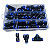 KIT 42 CONECTORES PNEUMATICOS BICO COMPRESSOR CONEXAO RAPIDA - Imagem 1
