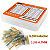 KIT 200 MICRO INDUTORES AXIAL 0.5W, 1UH-4.7MH 1UH 4.7UH 10UH - Imagem 2