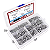 KIT 215 PARAFUSOS PHILIPS CHATA PLANA INOX AUTO BROCANTE - Imagem 4
