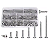 KIT 215 PARAFUSOS PHILIPS CHATA PLANA INOX AUTO BROCANTE - Imagem 2