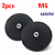 2 BASE EMBORRACHADA IMA NEODIMIO MAGNETICA FIXADOR FORT 66MM - Imagem 2