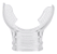 BOCAL DE REGULADOR SNORKEL DE SILICONE TRANSPARENTE - Imagem 1