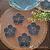 Porta-copos flor (conjunto de 4 unidades) - Imagem 1
