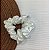 Scrunchies Branco Cetim - Imagem 2
