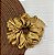 Scrunchies Dourado Cetim - Imagem 2