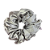 Scrunchies Prata Cetim - Imagem 1
