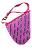 Porta Óculos Gatinho Rosa Raios - Imagem 3