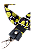Alça para Bolsas Limões Fundo Preto - Imagem 2