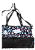 Bolsa Tote Renata Floral com fundo preto - Imagem 6