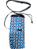 Bolsa Garrafinha de Água Colmeia Azul - Imagem 3