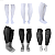 Kit 2 Pares Meião Infantil Topper Dominator 31 A 34 Preto E Branco - Imagem 4