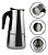 Cafeteira Expresso Italiana Inox 6 Cafés Xícaras Aço Inox Hauskraft - Imagem 5
