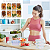 Kit 12 Potes Herméticos Marmita Fitness Tampa Colors 500ml - Imagem 2