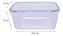 12 Pote Hermético Retangular Freezer E Microondas 1500ml  (((pai)) - Imagem 2