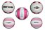 Bola Volei Quadra Mormaii Branco E Rosa Aero Vq520 - Imagem 1