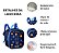 Kit Mochila De Carrinho Lancheira  Escolar Game C/ Luzes - Imagem 7