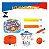 Basquete Infantil Kit Tabela Pedestal + Bola + Bomba - Imagem 4
