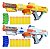 Lançador De Dardos Tipo Nerf Grande 14 Dardos Alvo E - Imagem 11