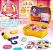 Maletinha Fábrica De Cupcake Super Kit Massinha Acessórios Faz de Conta - Divertoys - Imagem 7