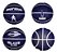 Bola De Basquete Glide Mormaii Cor Azul-marinho - Imagem 1