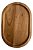 Bandeja Oval Madeira Acácia 30x20cm Mimo Style Decorativa - Imagem 5