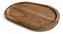 Bandeja Oval Madeira Acácia 30x20cm Mimo Style Decorativa - Imagem 1