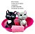 Mini Pets Da Barbie Hora Do Banho Mini Gata - Pupee - Imagem 3