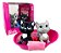Mini Pets Da Barbie Hora Do Banho Mini Gata - Pupee - Imagem 1
