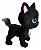 Pack Mini Gata Cinza, Preto E Creme Mini Pets Da Barbie - Imagem 6