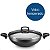 Panela Wok Supra 4,3 L Antiaderente Superflon Preto Mta - Imagem 5