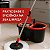 Mop Balde Spin Mob 360 Com 2 Refis De Esfregão E Dispenser - Imagem 2