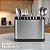 Kit Escorredor De Talheres Porta Detergente Organizador Inox - Imagem 8