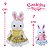 Casinha Feliz Palácio E Parque Completo Coelhos E Acessórios Family Sylvanian Rosa Zoop Toys - Imagem 5