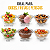 Jogo De 6 Bowls Para Sobremesa Saladas Pearl Hauskraft 250ml - Imagem 5