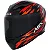 CAPACETE ASX CITY ARROW BRILHO PRETO/VERMELHO/BRANCO - Imagem 3