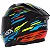 CAPACETE ASX CITY ARROW BRILHO PRETO/AZUL/AMARELO - Imagem 3