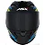 CAPACETE ASX CITY ARROW BRILHO PRETO/AZUL/AMARELO - Imagem 4