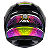 CAPACETE ASX CITY STORM BRILHO PRETO/ COLORS - Imagem 3