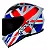 CAPACETE ASX CITY KINGDOM BRILHO PRETO/VERMELHO/AZUL - Imagem 1