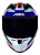 CAPACETE ASX CITY KINGDOM BRILHO PRETO/VERMELHO/AZUL - Imagem 4