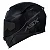 CAPACETE ASX EAGLE SOLID BRILHO PRETO/CINZA - Imagem 1