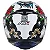CAPACETE ASX EAGLE CATRINA BRILHO BRANCO /AZUL/VERMELHO - Imagem 4