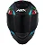 CAPACETE ASX EAGLE CATRINA FOSCO PRETO/AZUL/VERMELHO - Imagem 3