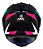 CAPACETE ASX EAGLE STREET BRILHO PRETO/TIFFAY/ROSA - Imagem 3