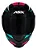 CAPACETE ASX EAGLE STREET BRILHO PRETO/TIFFAY/ROSA - Imagem 2
