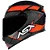 CAPACETE ASX EAGLE FAST BRILHO PRETO/VERMELHO/GRAFITE - Imagem 1