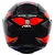 CAPACETE ASX EAGLE FAST BRILHO PRETO/VERMELHO/GRAFITE - Imagem 3