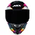 CAPACETE ASX EAGLE FAST BRILHO PRETO/ROSA/BRANCO - Imagem 2