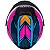 CAPACETE ASX EAGLE FAST BRILHO PRETO/ROSA/BRANCO - Imagem 4